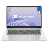 HP Essential 17.3" Traditional Laptop Intel Core i7 8GB RAM Intel Iris Xe Graphics 512GB SSD Storage Windows 11 Home 60Hz - Silver